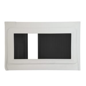 Panel ABS Detrás Conductor Parte Superior Beige Con Oscurecedor y Mosquitera Ducato 2006-2025