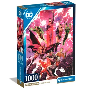 1000 PIEZAS – LIGA DE LA JUSTICIA + POSTER 39853